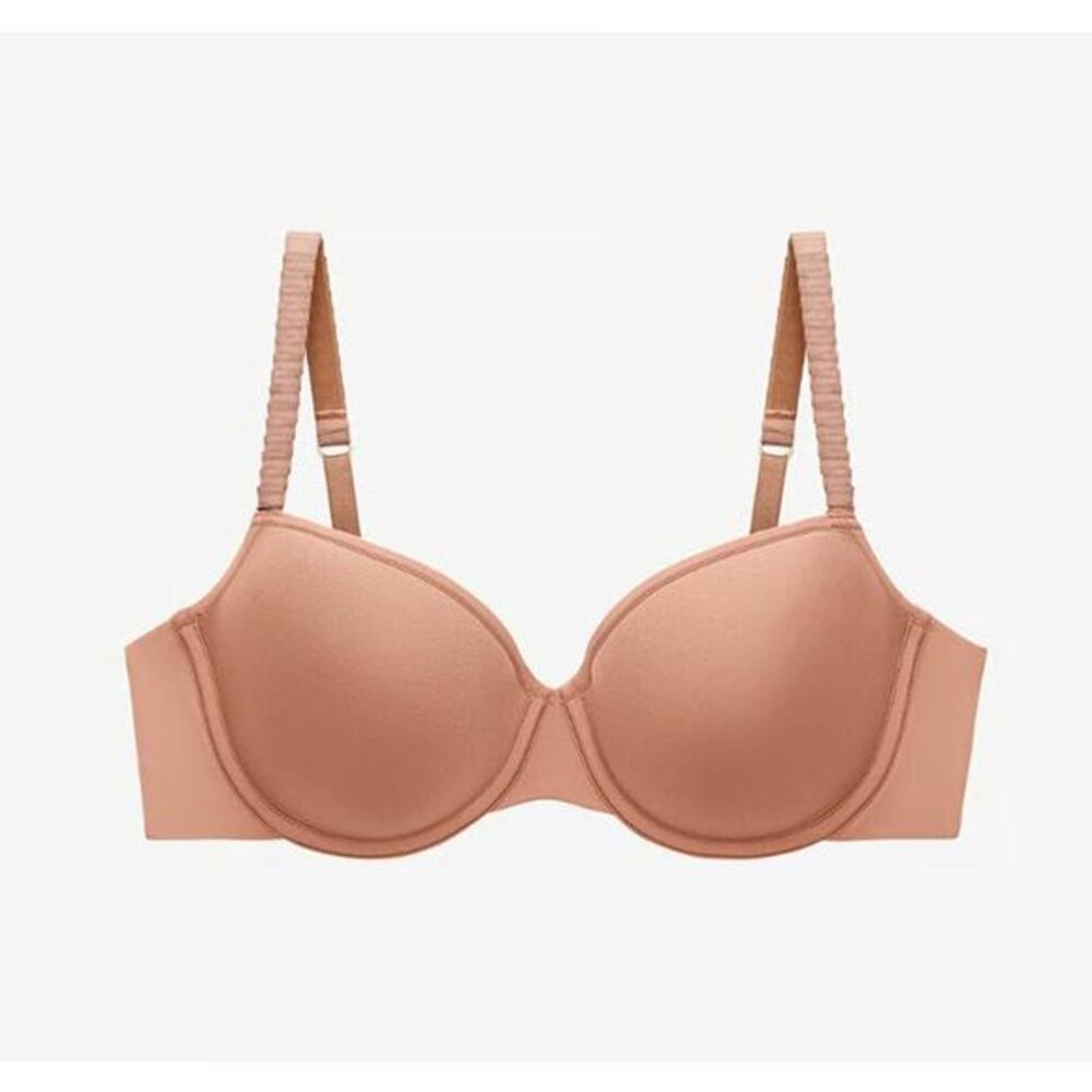 thirdlove classic t shirt bra mocha